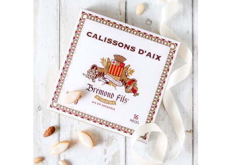 Calissons d'Aix-en-Provence 1830 Recette Traditionnelle 16 Pièces 160