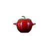 Zie dia Aarbei Rond Mini Stoofpotje 58 cl Rood en Groen