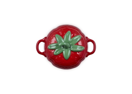 Aarbei Rond Mini Stoofpotje 58 cl Rood en Groen