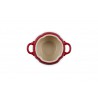 Voir la slide Fraise Mini Cocotte en Céramique Ronde 58 cl Rouge et Vert 