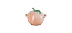 Perzik Rond Mini Stoofpotje 58 cl Pastel Koraal en Groen