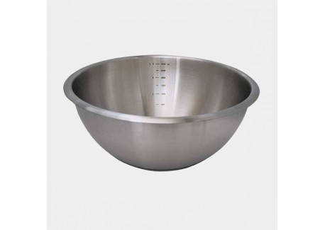 Cul de Poule Inox Fond Antidérapant 30 cm 7 l
