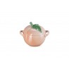 Zie dia Perzik Rond Mini Stoofpotje 58 cl Pastel Koraal en Groen