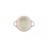 Voir la slide Pêche Mini Cocotte en Céramique Ronde 58 cl Corail Pastel et Vert 