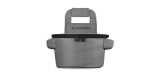 Sac de Transport pour Cocotte Ronde avec Poignées Gris Chiné 38 cm 