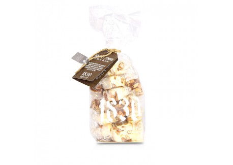 Zachte Nougat uit de Provence Wit en Donker met Amandelen 180 g