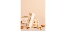 Zachte Nougat uit de Provence Wit en Donker met Amandelen 180 g