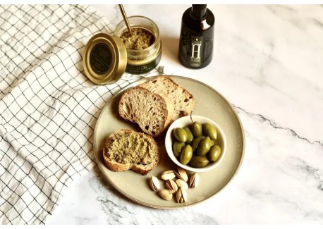 Fijne Groene Olijvenpasta Traditioneel Recept 100 g