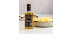 Huile d'Olive Extra Vierge Aromatisée Truffe Noire avec Morceaux 100 m