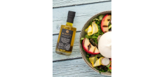 Huile d'Olive Extra Vierge Aromatisée Truffe Noire avec Morceaux 100 m