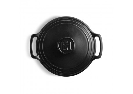 Sublime +  Ronde Antiaanbak Ovenschaal van Keramiek 4 L (24 cm) Grijs