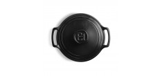 Sublime +  Ronde Antiaanbak Ovenschaal van Keramiek 4 L (24 cm) Grijs