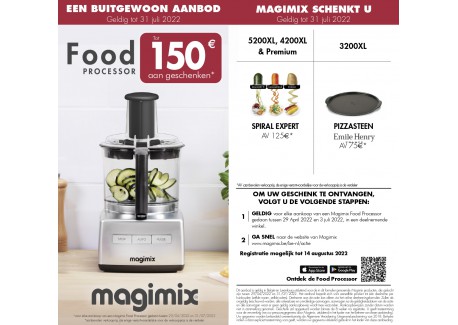 Multifonctionele Robot Cuisine Système 4200 XL Mat Chroom