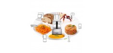 Robot Multifonctions Cuisine Système 4200 XL Chrome Mat