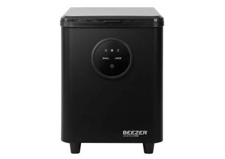 Beezer IceCube Mini Machine à Glaçons Electrique Portable Noir 27x18x3