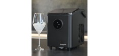 Beezer IceCube Mini Machine à Glaçons Electrique Portable Noir 27x18x3
