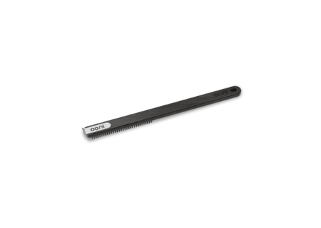 Brosse de Nettoyage Noire avec Grattoir pour Four à Pizza 50 cm 