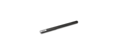 Brosse de Nettoyage Noire avec Grattoir pour Four à Pizza 50 cm 
