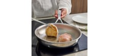 Set Poêles à Frire Silverline 7 Inox 28+Alu Plus 3 Ceraforce Antiadhés