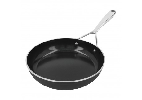 Set Poêles à Frire Silverline 7 Inox 28+Alu Plus 3 Ceraforce Antiadhés