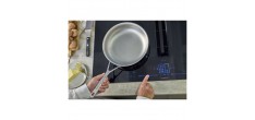 Set Poêles à Frire Silverline 7 Inox 28+Alu Plus 3 Ceraforce Antiadhés
