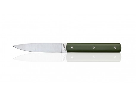 9.47 Coffret Couteaux de Table Jaune Mimosa Terre Battue Vert Fougère