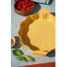 Voir la slide Formidable Plat à Tarte Rond Cannelé Jaune Mangue 29 cm Édition Limité