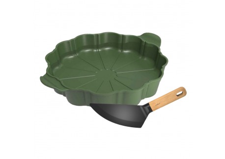 Formidable Rond Taartvorm Varen Groen 29 cm