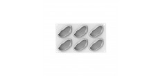 Pistacchio 120 Moule en Silicone 3D Trompe L'oeil Pistache 6x120 ml  -