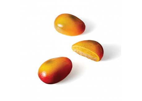 Mango 130 Moule en Silicone 3D Trompe L'oeil Mangue 6x130 ml 
