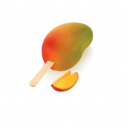 Gel20 Mango Kit Moule 3D 12 Glaces Magnums Mangue Plateau et 50 Batonn