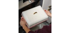 Couvercle Dome de Cuisson pour Incroyable Plat Rectangulaire Blanc 40x