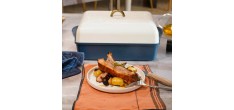 Couvercle Dome de Cuisson pour Incroyable Plat Rectangulaire Blanc 40x