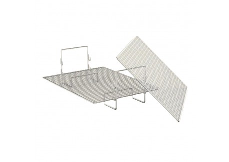 Grille à Rôtir en Inox à 2 Etages pour Incroyable Plat 31x23,5x6,7 cm