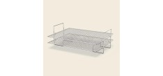 2-laags RVS Braadrek voor Incroyable Gerechten 31x23,5x6,7 cm