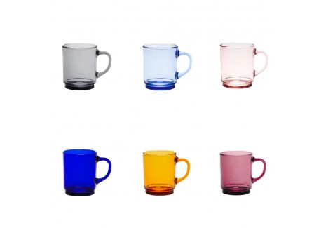 Versailles Kopjes 26 cl Diverse Kleuren (6 stuks)