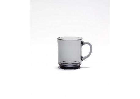 Versailles Mugs en Verre avec Anse 26 cl Couleurs Variées (6 pcs) 