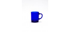 Versailles Mugs en Verre avec Anse 26 cl Couleurs Variées (6 pcs) 