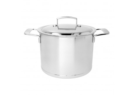 Silver 7 24 cm 7,5 liter RVS Soeppan met Deksel