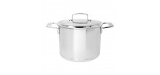 Silver 7 24 cm 7,5 liter RVS Soeppan met Deksel