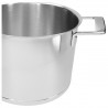 Zie dia Silver 7 24 cm 7,5 liter RVS Soeppan met Deksel