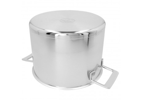 Silver 7 24 cm 7,5 liter RVS Soeppan met Deksel