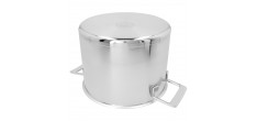 Silver 7 24 cm 7,5 liter RVS Soeppan met Deksel
