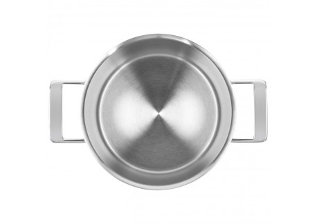 Silver 7 24 cm 7,5 liter RVS Soeppan met Deksel