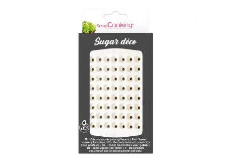 Décors Comestibles Sucrés Yeux 63 pcs 