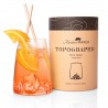 Zie dia Topographic Borosilicaat Longdrinkglas Berg 45 cl - Mont Everest