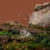 Zie dia Topographic Borosilicaat Longdrinkglas Berg 45 cl - Mont Everest
