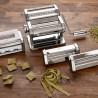 Zie dia Multipast + Design Handmatige Pastamachine Chroom + Accessoires