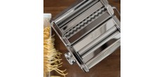 Multipast + Design Handmatige Pastamachine Chroom + Accessoires