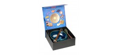 Umami Coffret Bol et Cuillère Grès Bleu pour Ramen Japonais + Baguette